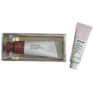 NIB NWT authentic GLOSSIER cloud paint PLUS BALM DOT COM EVE never used!